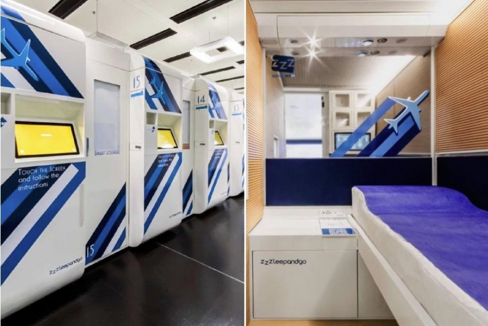 Ilustračný obrázok k článku Viedenské letisko Schwechat má TOP novinku! Koľko vás vyjde oddych v SPACEJ KABÍNKE?