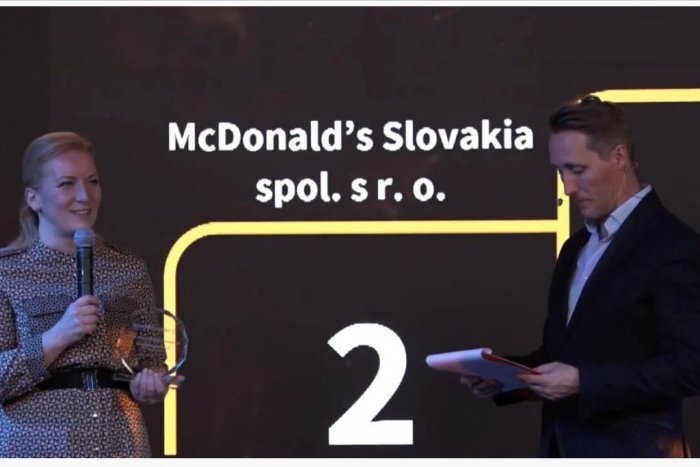 Ilustračný obrázok k článku Medzi lídrami ankety Najzamestnávateľ roka 2021 je opäť McDonald's