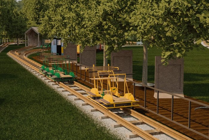 Ilustračný obrázok k článku Drezinový ovál aj rozhľadňa. V kraji pribudnú desiatky nových atrakcií