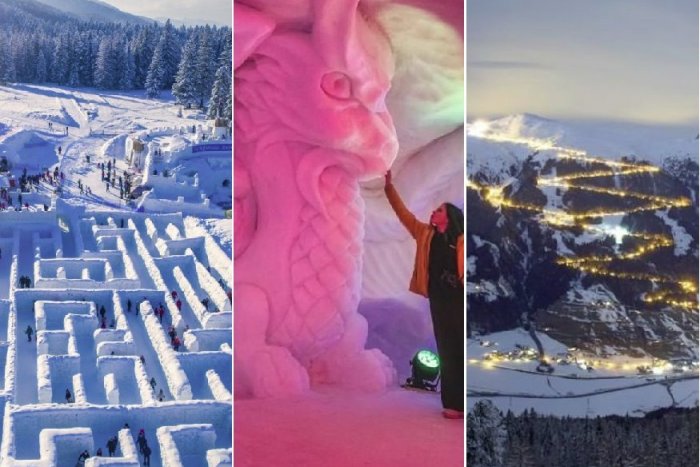 Ilustračný obrázok k článku TOP zimné atrakcie: Zažite NAJVÄČŠIE bludisko, dlhú sánkovačku i liečivé jazierko