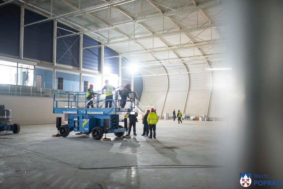 Ilustračný obrázok k článku Novú tréningovú halu dostavali o čosi neskôr, slúžiť by mala celoročne