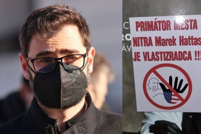 Ilustračný obrázok k článku Hattas to schytal za podpis zmluvy s USA: V Nitre sa objavili nápisy "vlastizradca"