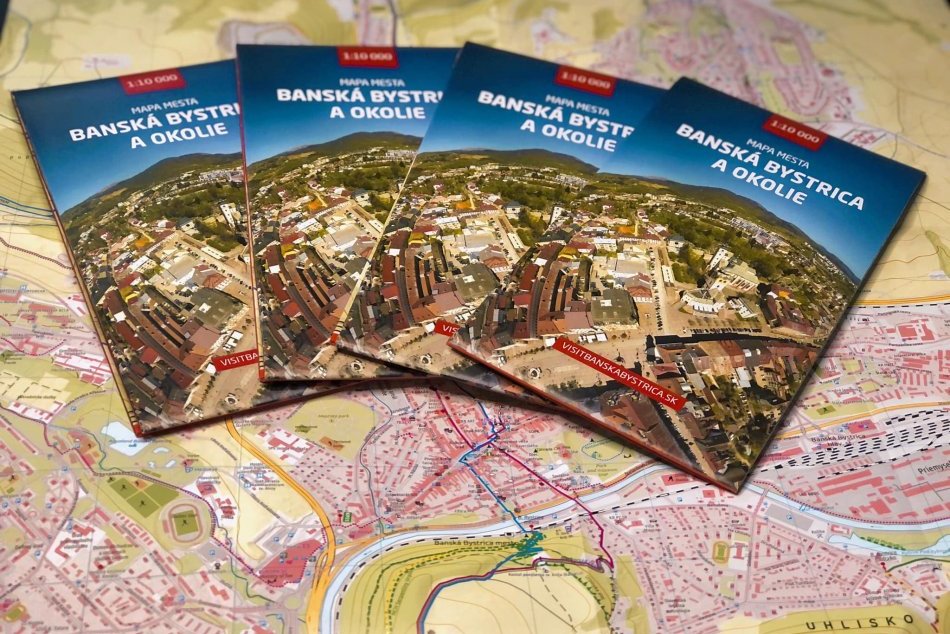 Ilustračný obrázok k článku Kde v Bystrici nájdete športoviská či iné atrakcie? Mesto má novú mapu, FOTO