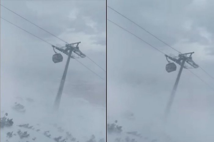 Ilustračný obrázok k článku HOROROVÉ chvíle: Silný vietor uväznil turistov v kabínkovej lanovke! VIDEO