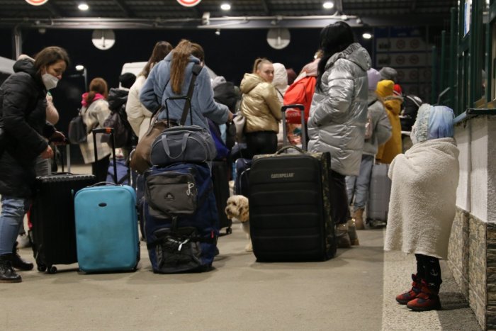 Ilustračný obrázok k článku Z Ukrajiny prichádzajú ženy a deti. Pred vojnou utiekla aj matka s mesačným bábätkom