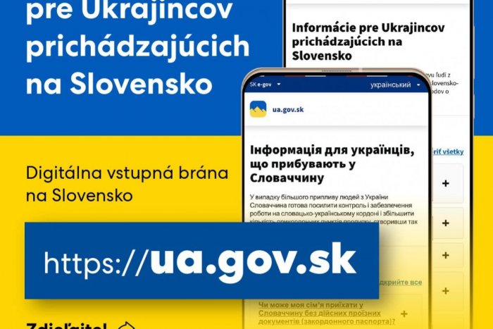 Ilustračný obrázok k článku Pre prichádzajúcich Ukrajincov je od soboty prístupný informačný web