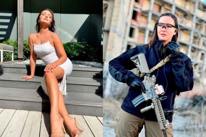 Ilustračný obrázok k článku KRÁSKA to vzala do vlastných rúk: Ukrajinská miss BRÁNI vlasť so zbraňou v ruke, FOTO