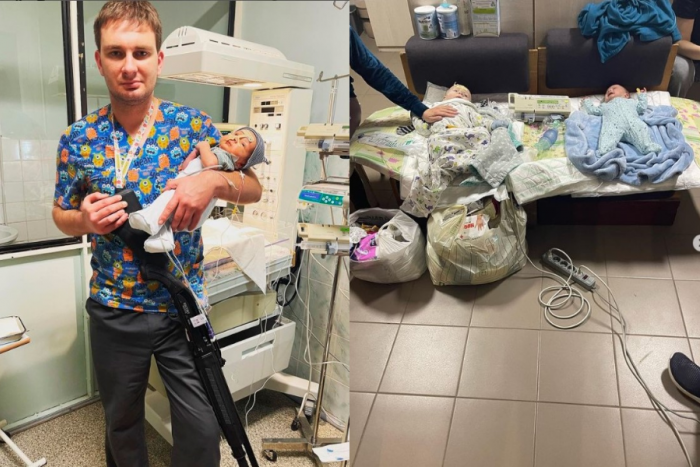 Ilustračný obrázok k článku DOJÍMAVÝ príbeh ukrajinského lekára: Bábätká bráni so ZBRAŇOU v ruke! FOTO