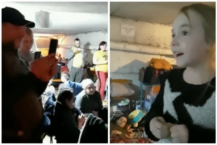 Ilustračný obrázok k článku Ukrajinské dievčatko spieva v kryte pieseň z rozprávky. VIDEO dojalo milióny ľudí