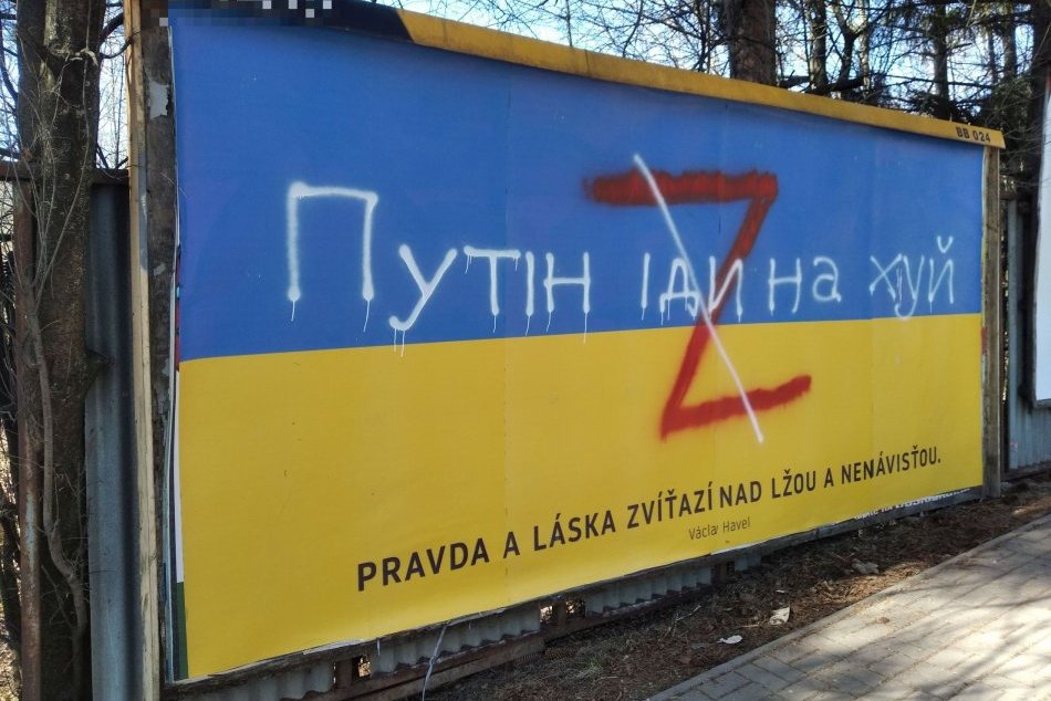 Ilustračný obrázok k článku Billboardy so symbolom Z už rieši aj primátor Nosko: Dôjde k náprave? FOTO