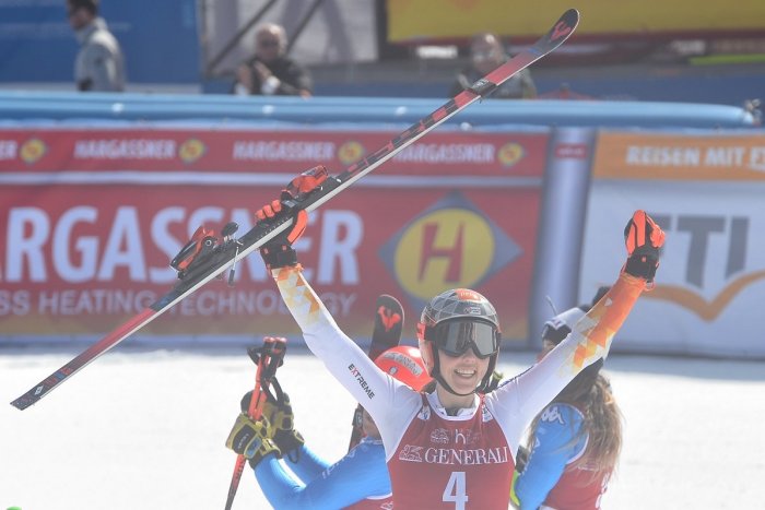 Ilustračný obrázok k článku Vlhová sa rozlúčila so sezónou 3. miestom: Lepšie sa to nedalo ukončiť, povedala