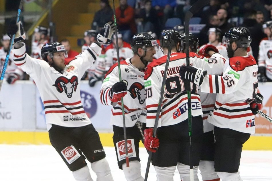 Ilustračný obrázok k článku Barani vyrovnali sériu so Zvolenom. Michaud: Moje 2 góly boli ako požehnaním z nebies