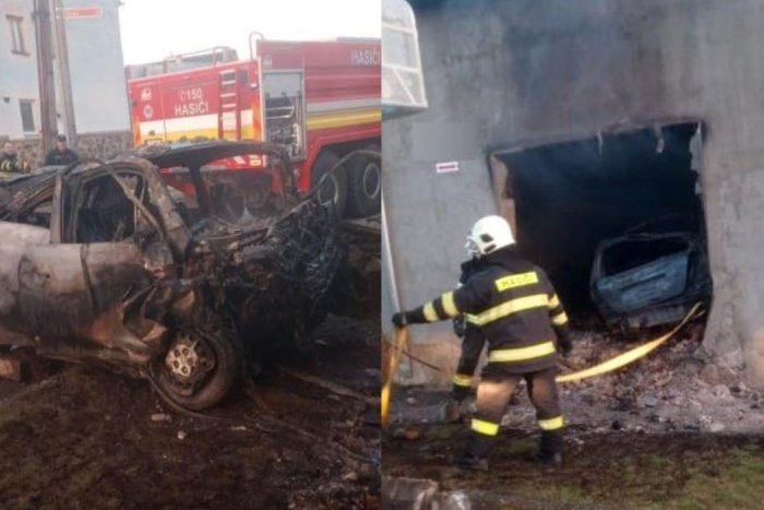 Ilustračný obrázok k článku Auto vrazilo do domu a začalo horieť: Sedel v ňom len 19-ročný šofér