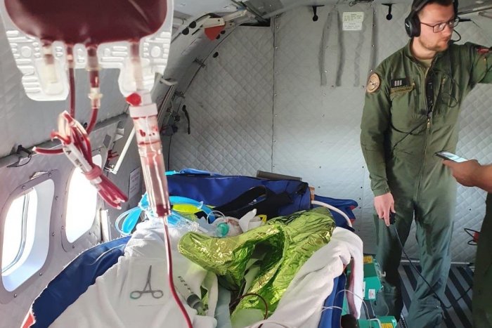 Ilustračný obrázok k článku Do Prahy priviezli osemnásťmesačné dievčatko z Ukrajiny: Má ťažké popáleniny