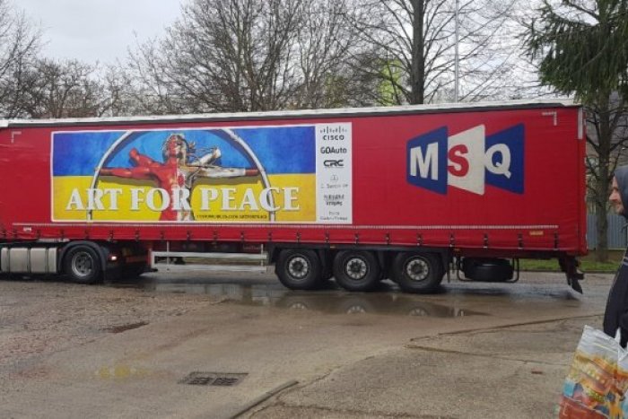 Ilustračný obrázok k článku Humenné poslalo na Ukrajinu ďalší kamión s pomocou. Smeroval do Užhorodu