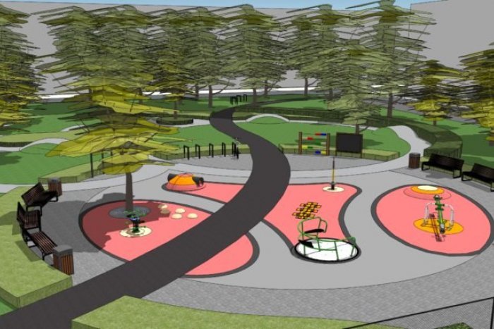 Ilustračný obrázok k článku Rekonštrukcia v Trenčíne začala: Takto sa zmení vnútroblok na sídlisku Sihoť