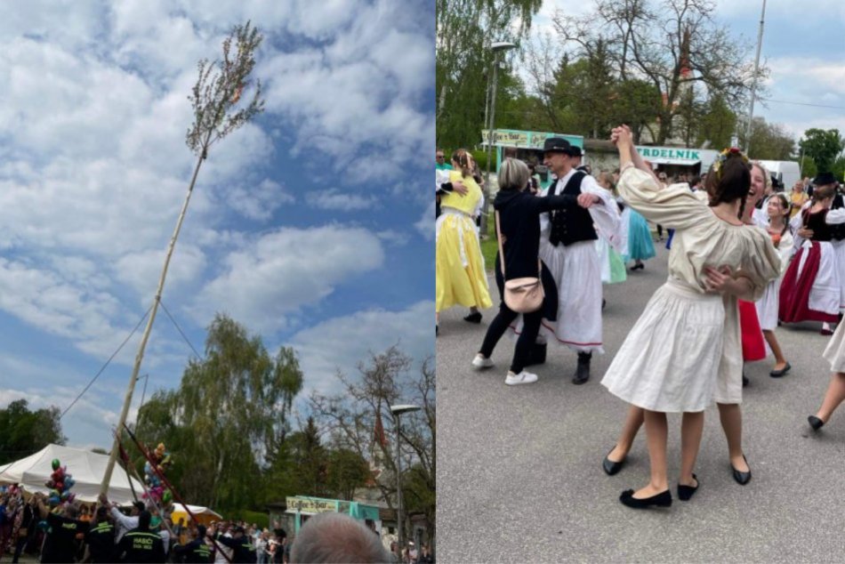 Ilustračný obrázok k článku Vo Veči už stojí krásny máj: Postavili ho miestni hasiči, FOTO