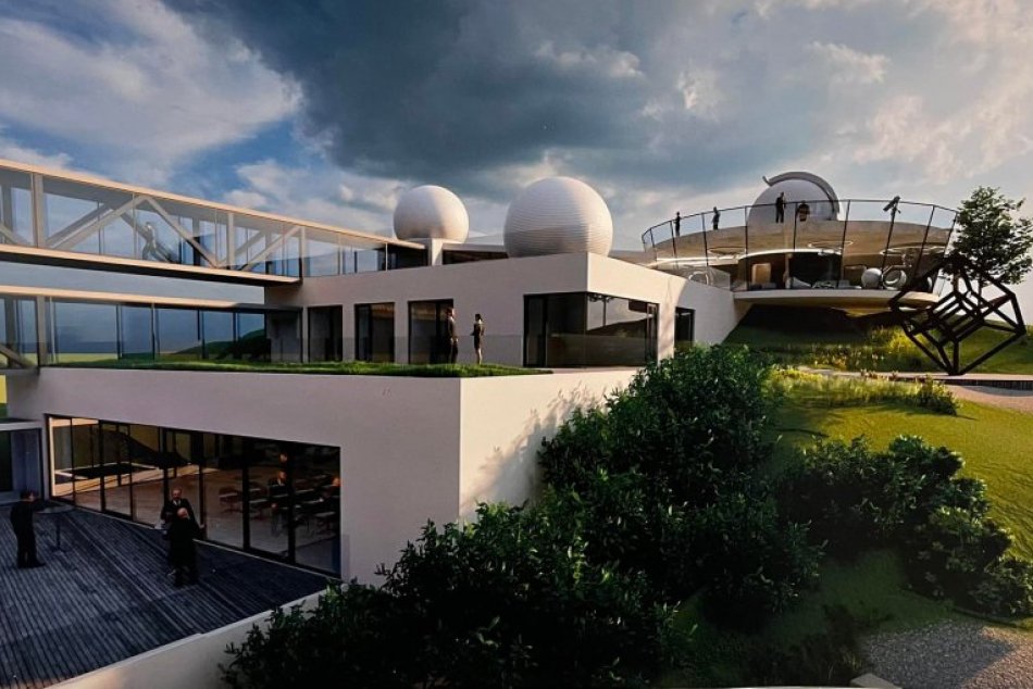 Ilustračný obrázok k článku Hvezdáreň a planetárium v Hlohovci: Kraj BUDE pokračovať v projekte jej modernizácie