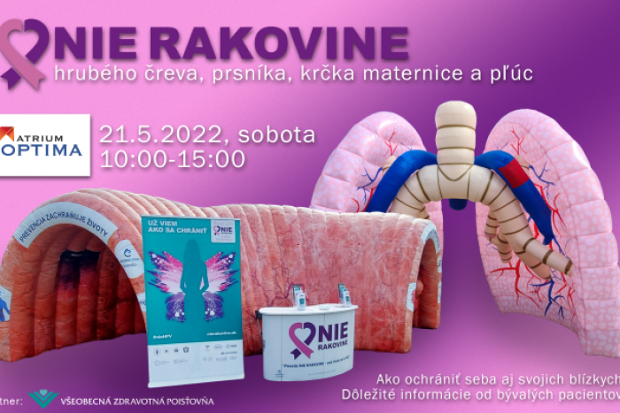 Ilustračný obrázok k článku V meste sa objavia obrovské pľúca aj hrubé črevo: Povedzme v Košiciach NIE RAKOVINE!