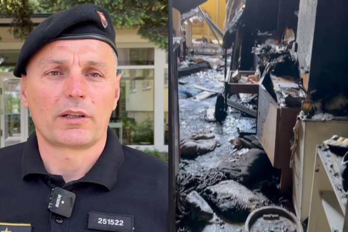 Ilustračný obrázok k článku Na mieste bol medzi prvými: Ľudí pred ohňom zachraňoval aj zástupca riaditeľa polície