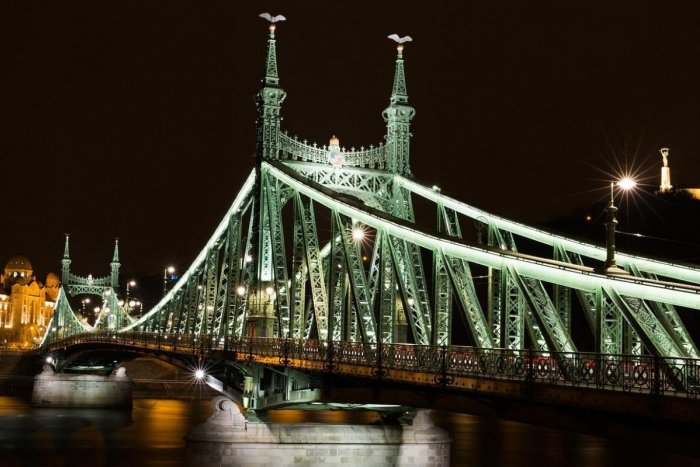 Most slobody v Budapešti