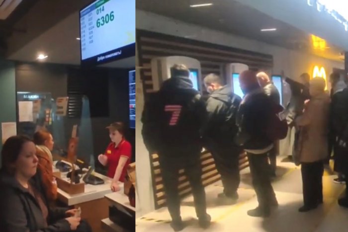 Ilustračný obrázok k článku Koniec McDonald's vyvolal v Moskve ŠIALENSTVO: Na posledný hamburger čakali DAVY ľudí