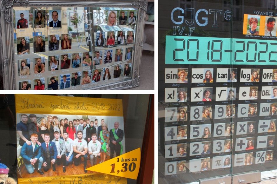 Ilustračný obrázok k článku Centrum Bystrice zaplnili tablá maturantov. HLASUJTE: Ktoré je NAJ? FOTO