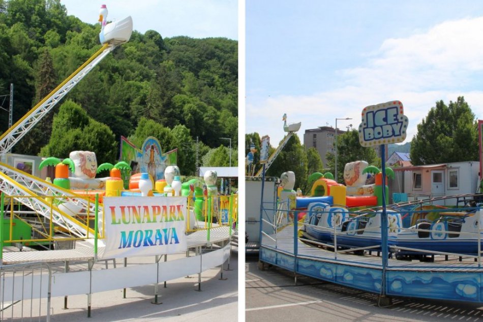 Ilustračný obrázok k článku Prekvapenie pre Bystričanov: Pri Hrone pribudli KOLOTOČE a ďalšie ATRAKCIE, FOTO