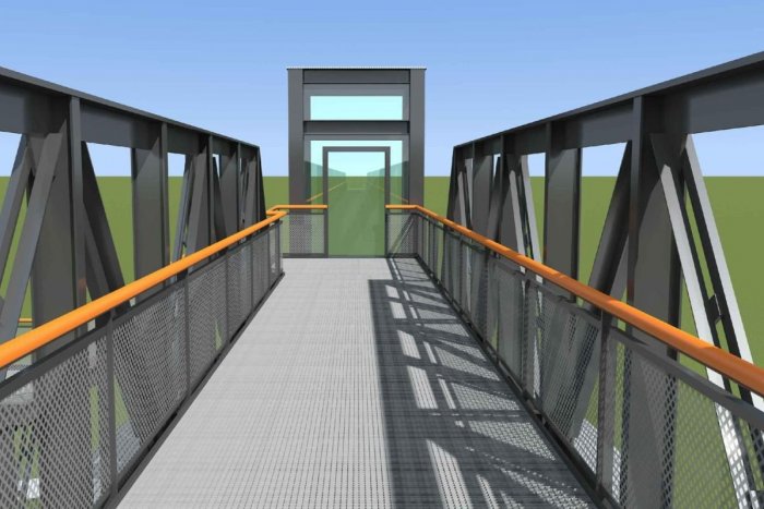 Ilustračný obrázok k článku Nitrania, pripravte sa na OBMEDZENIA: Štartuje rekonštrukcia lávky nad železnicou