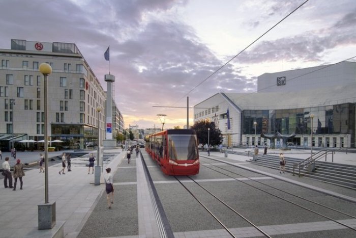 Ilustračný obrázok k článku Električková trať pred novou budovou SND: TOTO je ďalší krok k jej výstavbe