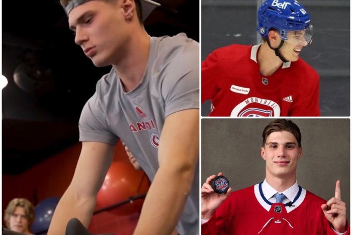 Ilustračný obrázok k článku Slafkovský je ako Sagan: POZRITE, veď skoro vytrhol zo zeme stacionárny bicykel! VIDEO