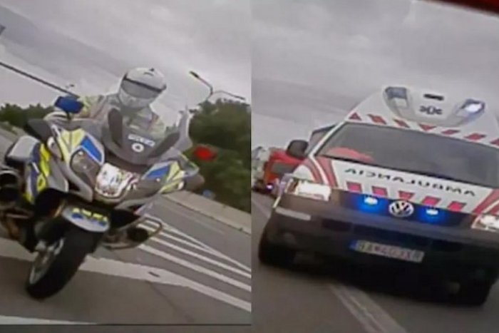 Ilustračný obrázok k článku SVET O SLOVENSKU: Sanitka zažila dramatické minúty na diaľnici pri Brne!, VIDEO