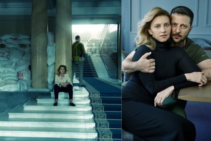 Ilustračný obrázok k článku Portrét odvahy či NEVKUSU? Fotky Zelenskej pre časopis Vogue vyvolali svetovú POLEMIKU!