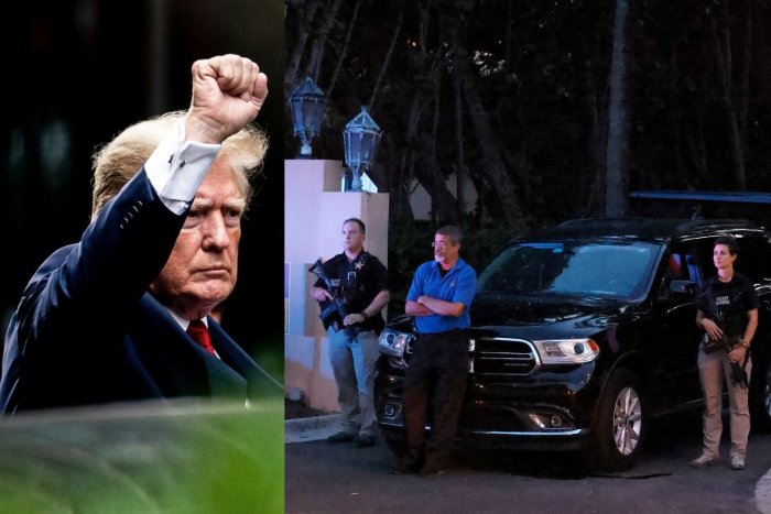 Ilustračný obrázok k článku Rozzúrený Donald Trump po RAZII v jeho sídle: FBI sa mi snaží PODSTRČIŤ dôkazy!