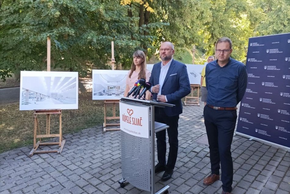 Ilustračný obrázok k článku Víťazný návrh obnovy kúpeľov Sliač je na svete: Sulík prehovoril o veľkej rekonštrukcii