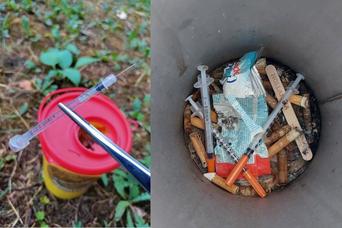 Ilustračný obrázok k článku Nitra je opäť bezpečnejšia: Združenie odstránilo z ulíc 19-TISÍC použitých striekačiek