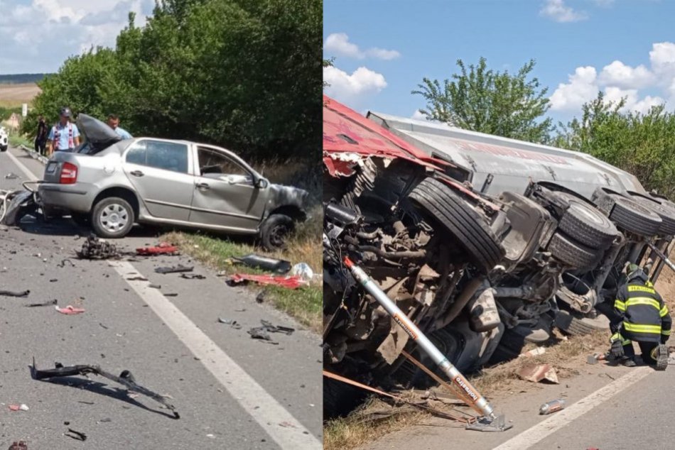 Ilustračný obrázok k článku TRAGÉDIA na zlatomoraveckej ceste: Vodič neprežil zrážku s nákladným autom