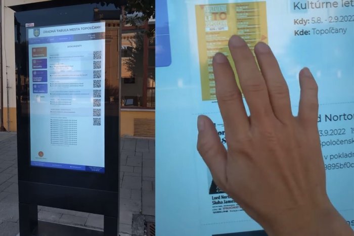 Ilustračný obrázok k článku Novinka pred radnicou: Vyskúšali ste už nový dotykový infokiosk?