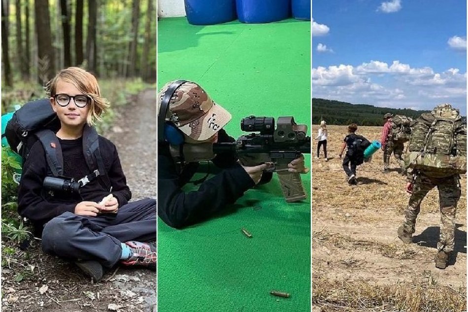 Ilustračný obrázok k článku Topmodelka Simona Krainová chce pripraviť synov na všetko: Strieľali, pochodovali a boli o hlade