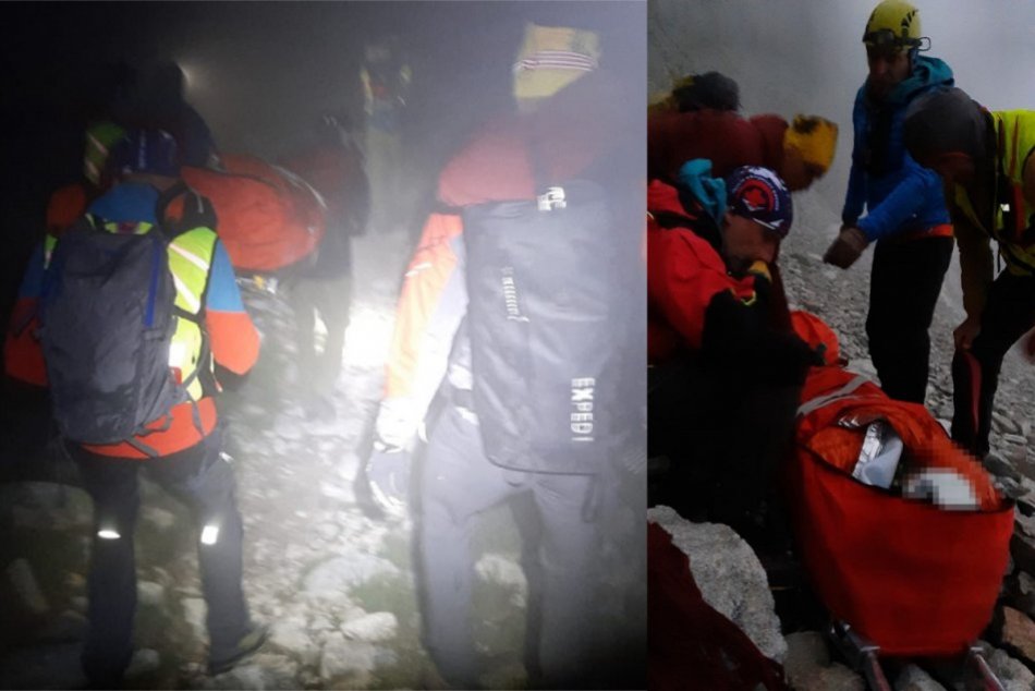 Ilustračný obrázok k článku Záchranári pomáhali zranenému horolezcovi: Noc museli prečkať v Téryho chate