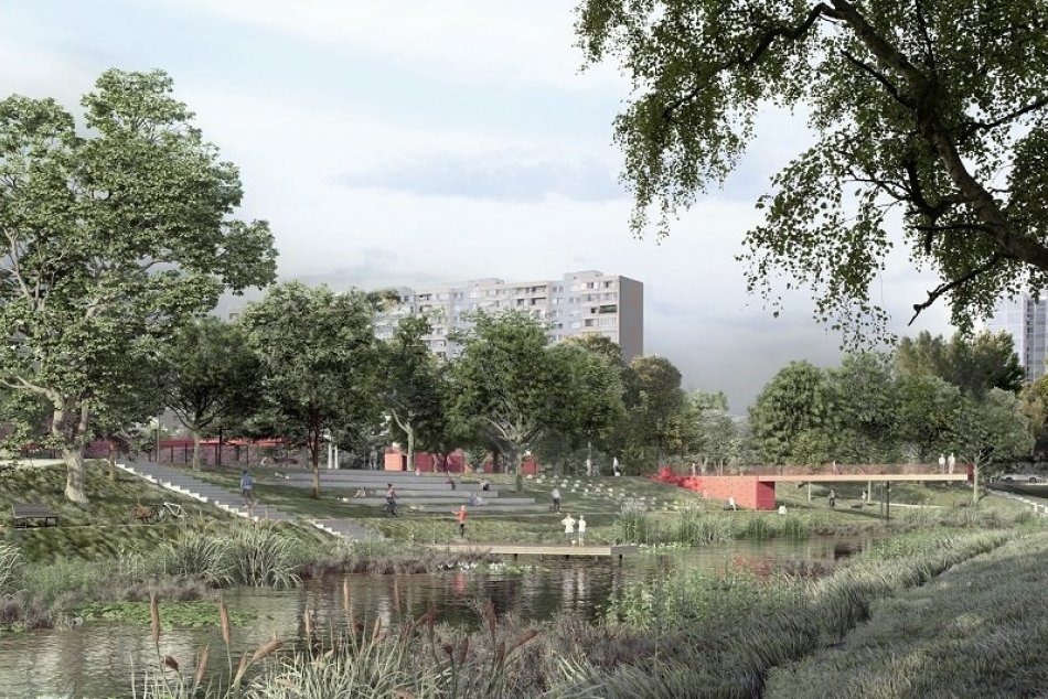 Ilustračný obrázok k článku TAKTO sa to robí! Budúca podoba zanedbaného námestia v Petržalke vás dostane + VIZUALIZÁCIE