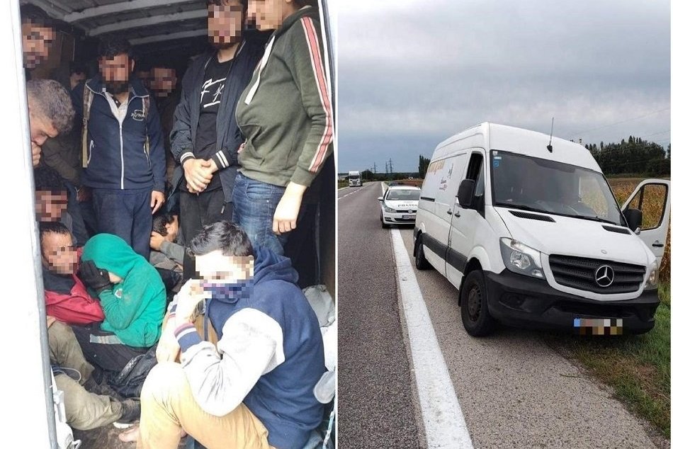 Ilustračný obrázok k článku NAHÁŇAČKA ako z akčného filmu: Polícia zastavila dodávku až po VÝSTRELE, boli v nej migranti