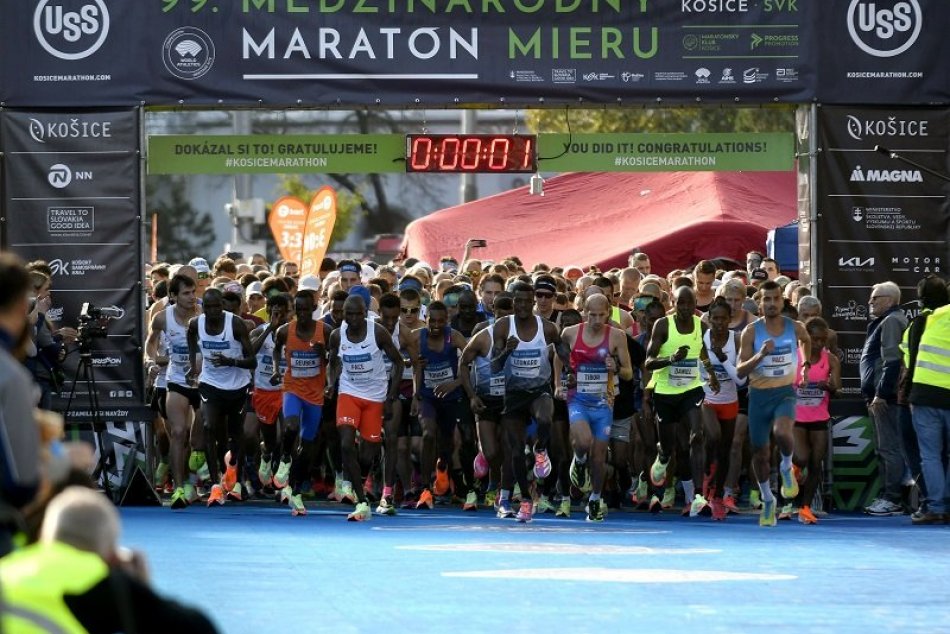 Ilustračný obrázok k článku Keňan Reuben Kiprop Kerio TRETÍKRÁT v kariére zvíťazil na MMM v Košiciach