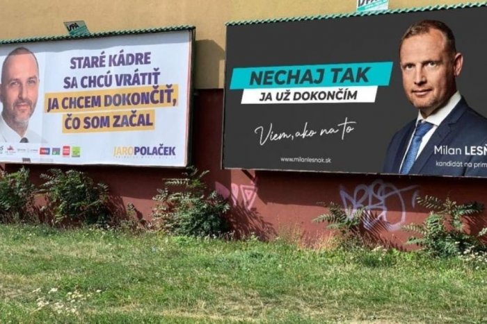 Ilustračný obrázok k článku Košičanom nechýba predvolebný HUMOR: Nechaj tak, ja už dokončím, odkazuje Lesňák Polačekovi