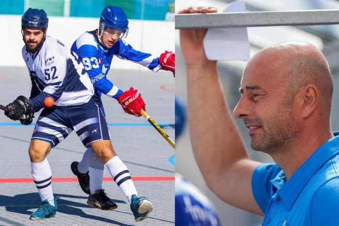 Ilustračný obrázok k článku Hokejbalisti stále na popredných priečkach: Ako zhodnotil víkend tréner Nitry?