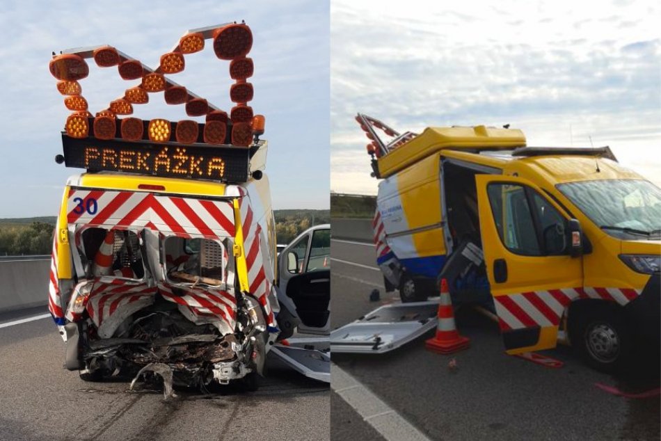 Ilustračný obrázok k článku Cestári pomáhali vodičovi, ktorý dostal defekt: Ich auto ZDEMOLOVALA nepozorná žena!