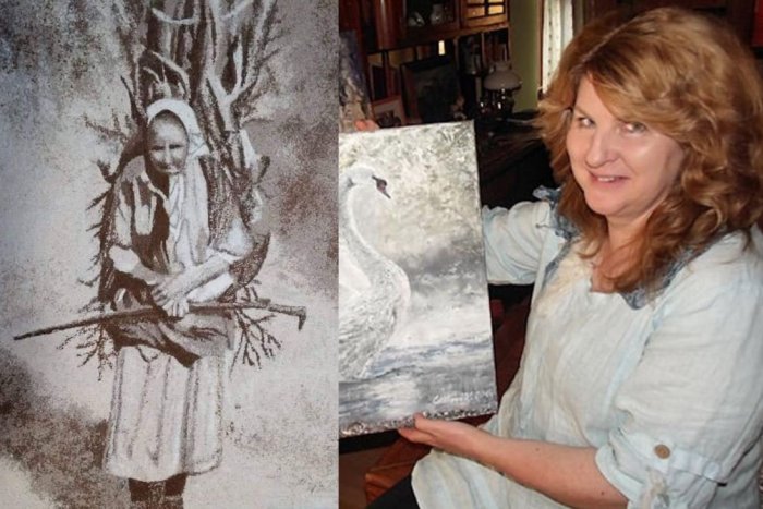 Ilustračný obrázok k článku Katka štetce nepotrebuje: Jedinečné obrazy tvorí LEN z múky, kávy a korenia! FOTO