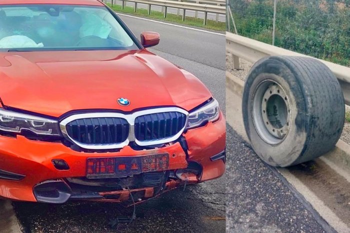 Ilustračný obrázok k článku Kamiónu ODLETELA rezerva: Vodič BMW sa už nedokázal uhnúť, nasledovala ZRÁŽKA