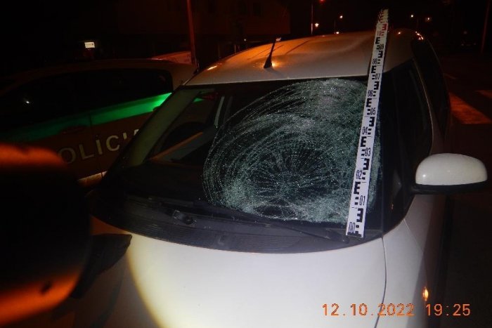 Ilustračný obrázok k článku V Detve so psom prechádzal cez cestu, došlo k zrážke: Chodec skončil na kapote auta!