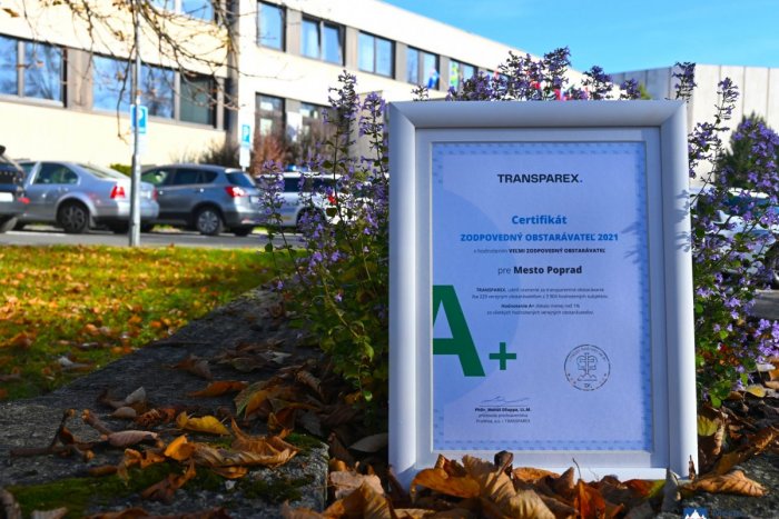Ilustračný obrázok k článku POCTA pre mesto: Poprad dosiahol VYNIKAJÚCE výsledky a získal ocenenie